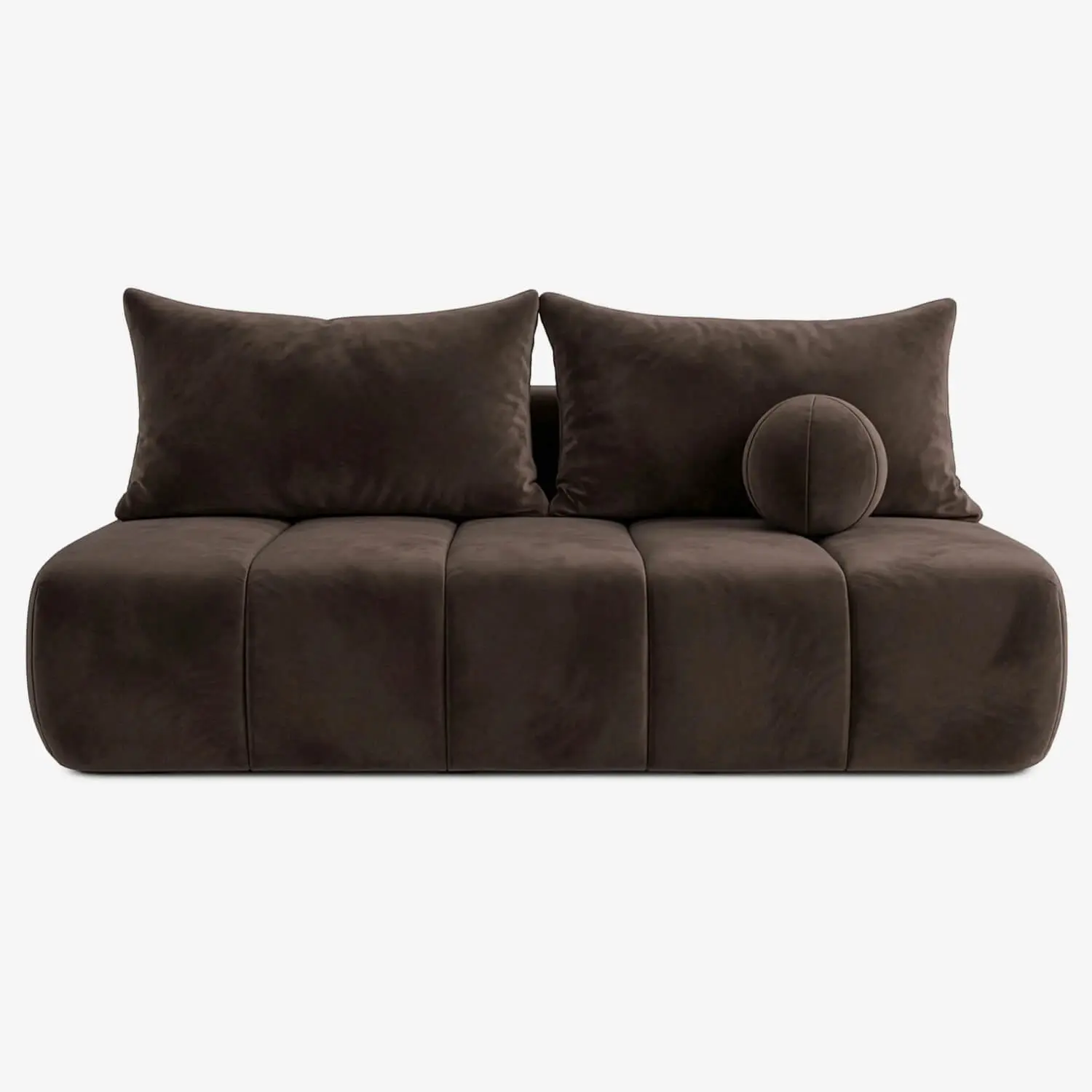 Диван Mebel Elite Saria Velour (Brown) - 2