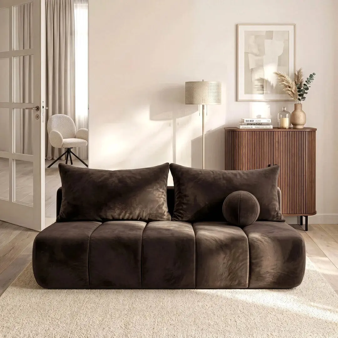 Диван Mebel Elite Saria Velour (Brown)