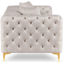Диван Mebel Elite Sorrento 2S (Cream/Gold) Thumb
