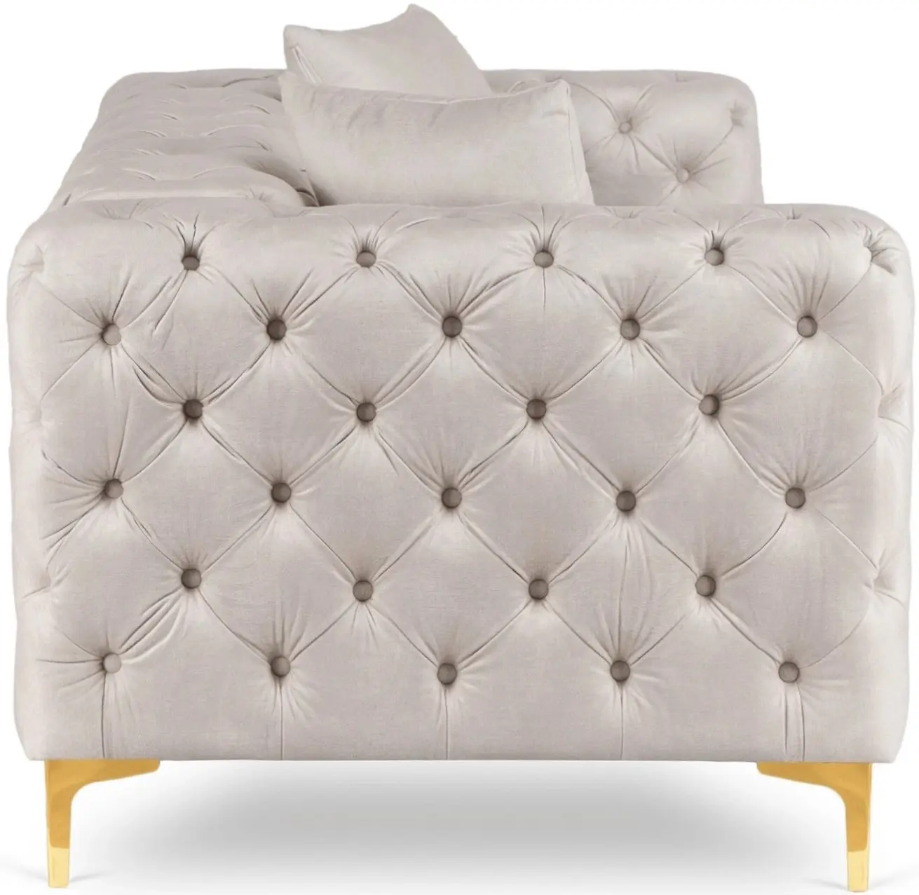 Диван Mebel Elite Sorrento 2S (Cream/Gold) - 3