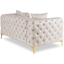 Диван Mebel Elite Sorrento 2S (Cream/Gold) Thumb