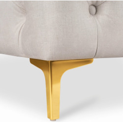 Диван Mebel Elite Sorrento 2S (Cream/Gold) Thumb