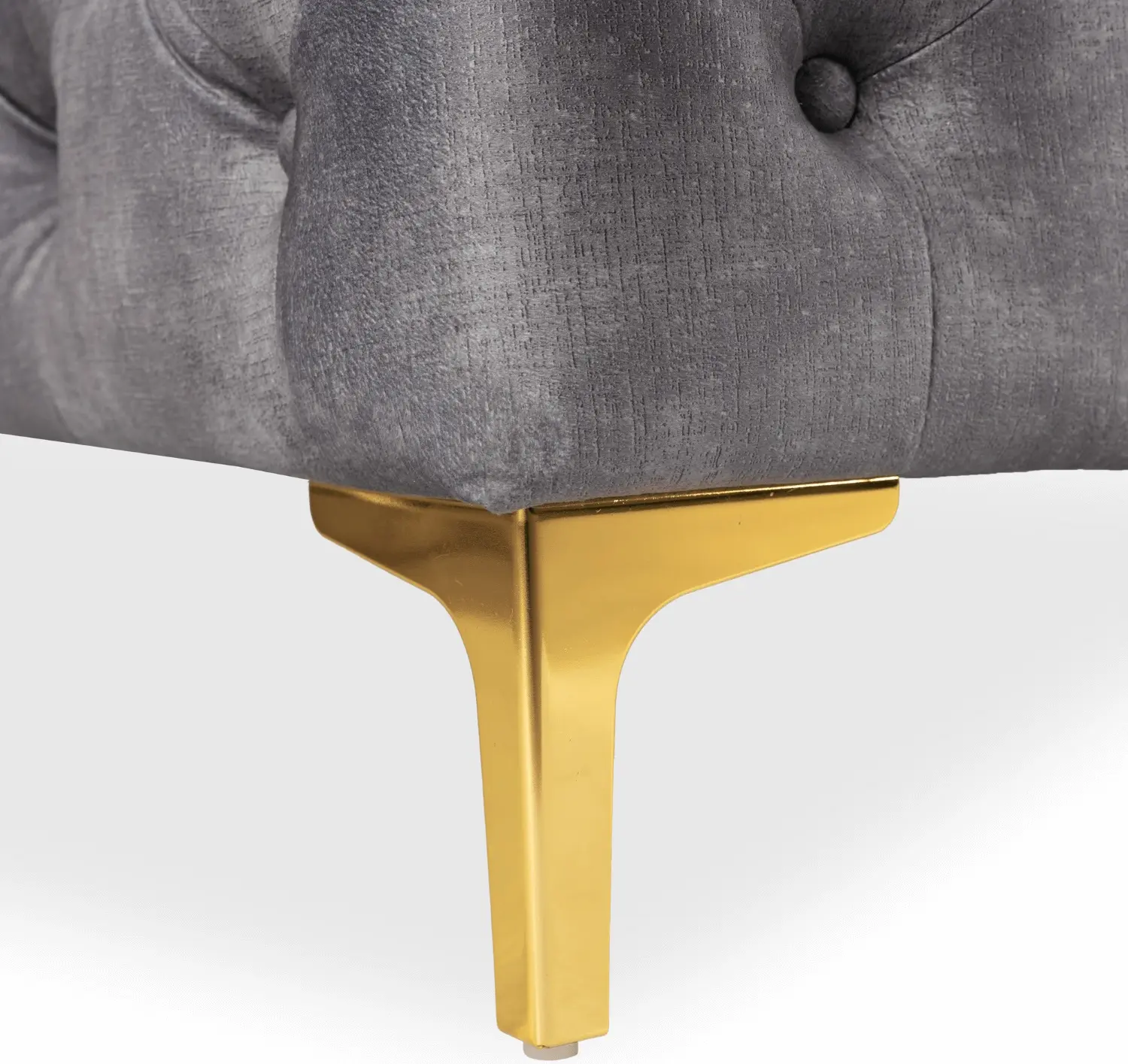 Диван Mebel Elite Sorrento 2S (Grey/Gold) - 8