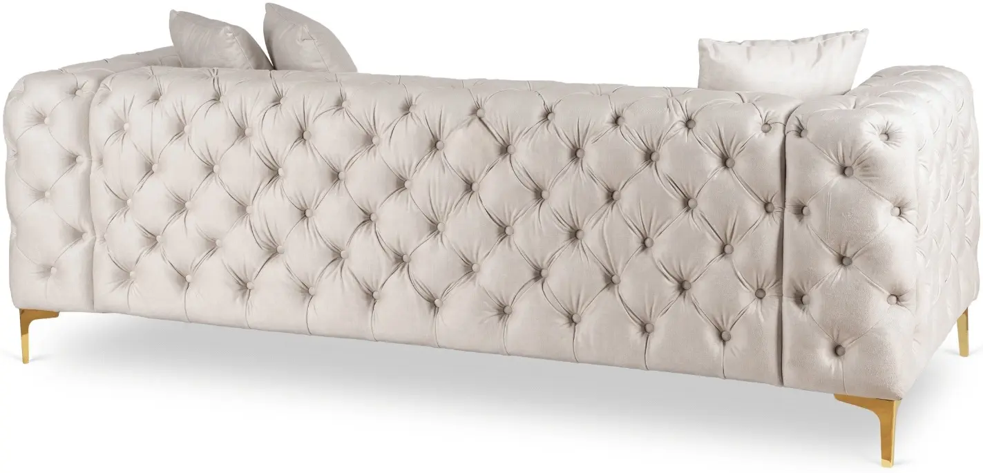 Диван Mebel Elite Sorrento 3S (Cream/Gold) - 4