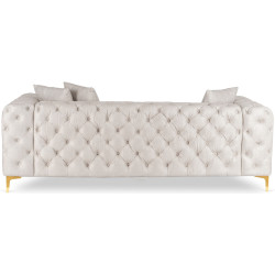 Диван Mebel Elite Sorrento 3S (Cream/Gold) Thumb