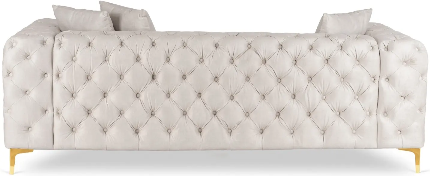 Диван Mebel Elite Sorrento 3S (Cream/Gold) - 5