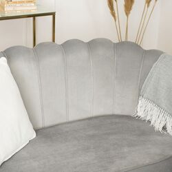 Диван Mebel Elite Zendaya (Grey/Gold) Thumb