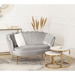 Canapea Mebel Elite Zendaya (Grey/Gold)