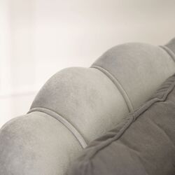 Диван Mebel Elite Zendaya (Grey/Gold) Thumb