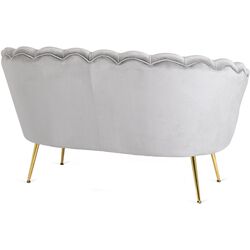 Диван Mebel Elite Zendaya (Grey/Gold) Thumb