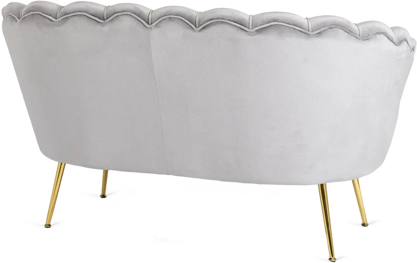 Диван Mebel Elite Zendaya (Grey/Gold)