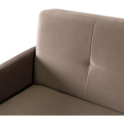 Set de canapele 2buc Mebel Elite Cuba Paros 3 (Beige) Thumb