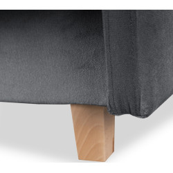 Set de canapele 2buc Mebel Elite Cuba Paros 6 (Grey) Thumb