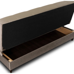 Set de canapele 2buc Mebel Elite Lima Paros 3 (Beige) Thumb
