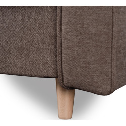Set de canapele 2buc Mebel Elite Malta Polaris 4 (Brown) Thumb