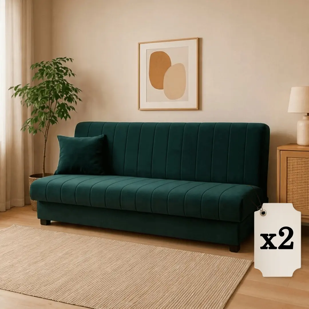 Комплект диванов 2шт Mebel Elite Sigma Kronos 19 (Green)