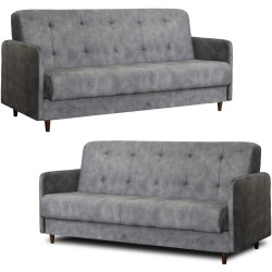 Комплект диванов 2шт Mebel Elite Tivoli Sally 9 (Grey) Thumb