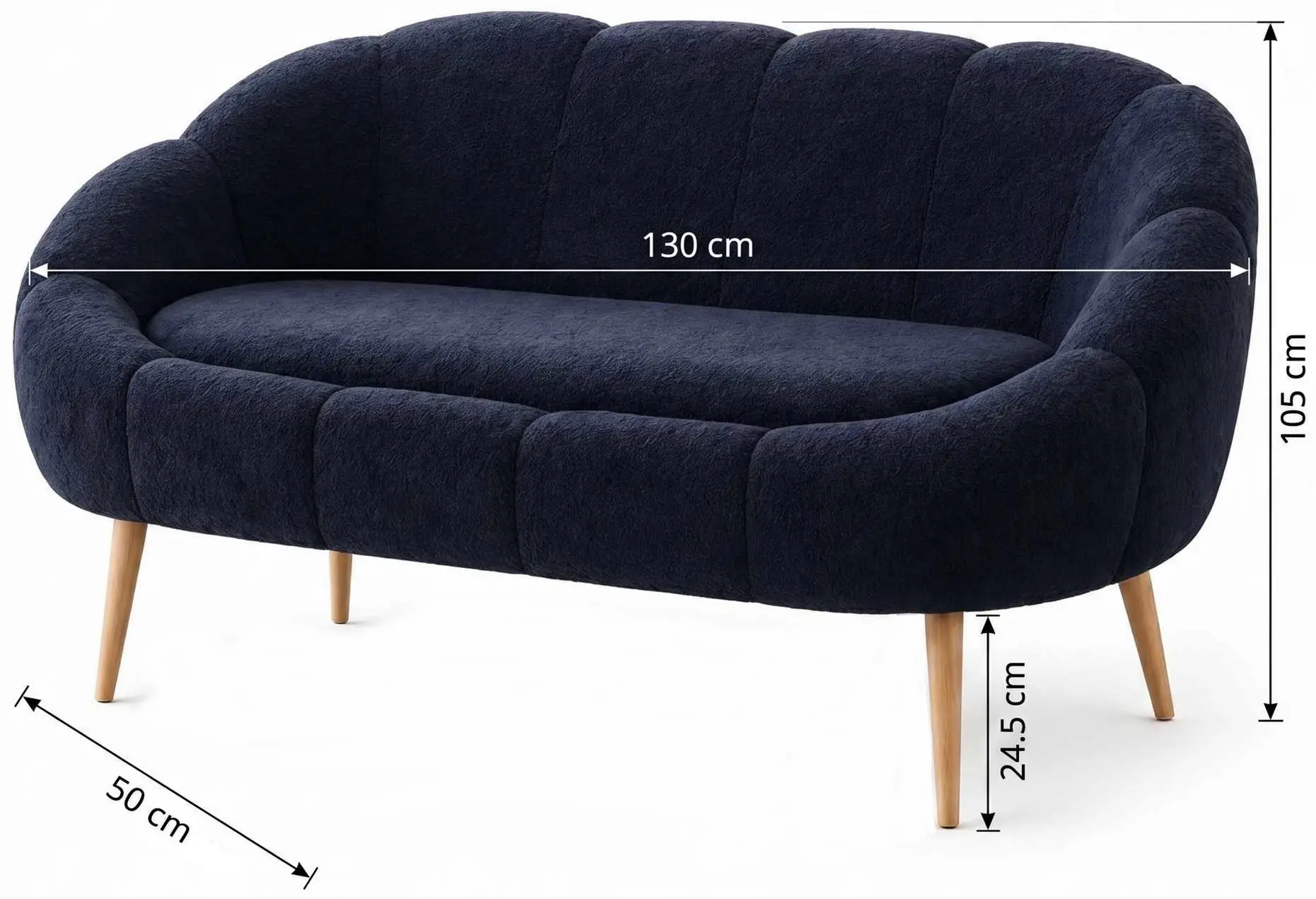 Canapea Mirage Meble Lida (Anthracite) - 3