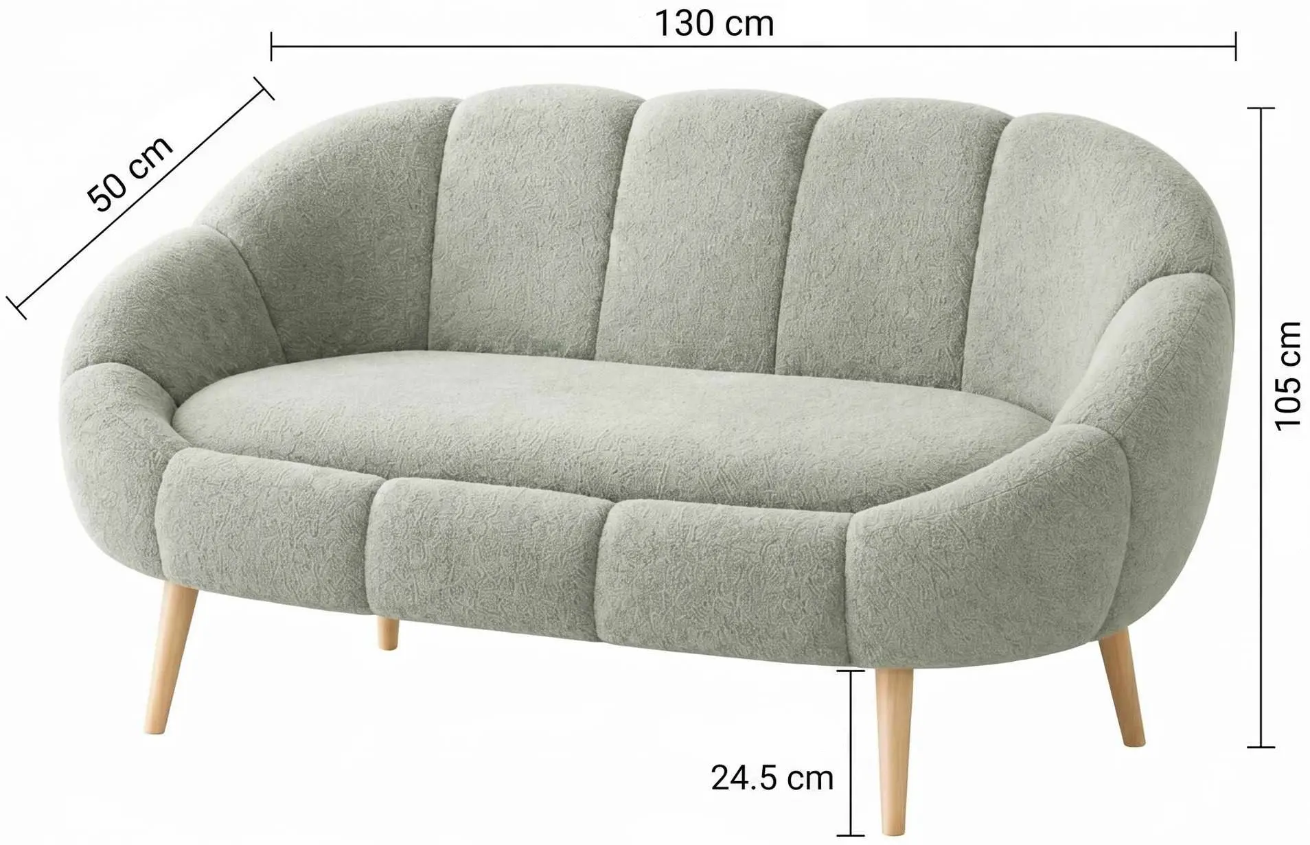 Canapea Mirage Meble Lida (Green) - 3