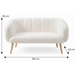 Диван Mirage Meble Lotus (White) Thumb