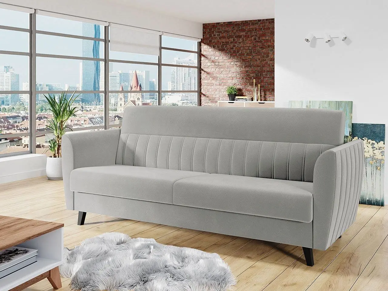 Canapea Mirjan24 Avril III/Azaria (Gray Light) - 3