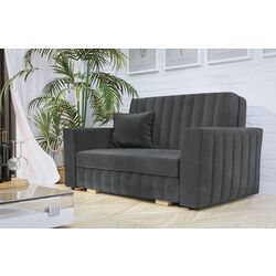 Canapea Mirjan24 Clivia Glam II/Viva I (Graphite) Thumb