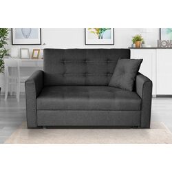 Canapea Mirjan24 Clivia Lux II/Viva Lux II (Dark Gray) Thumb