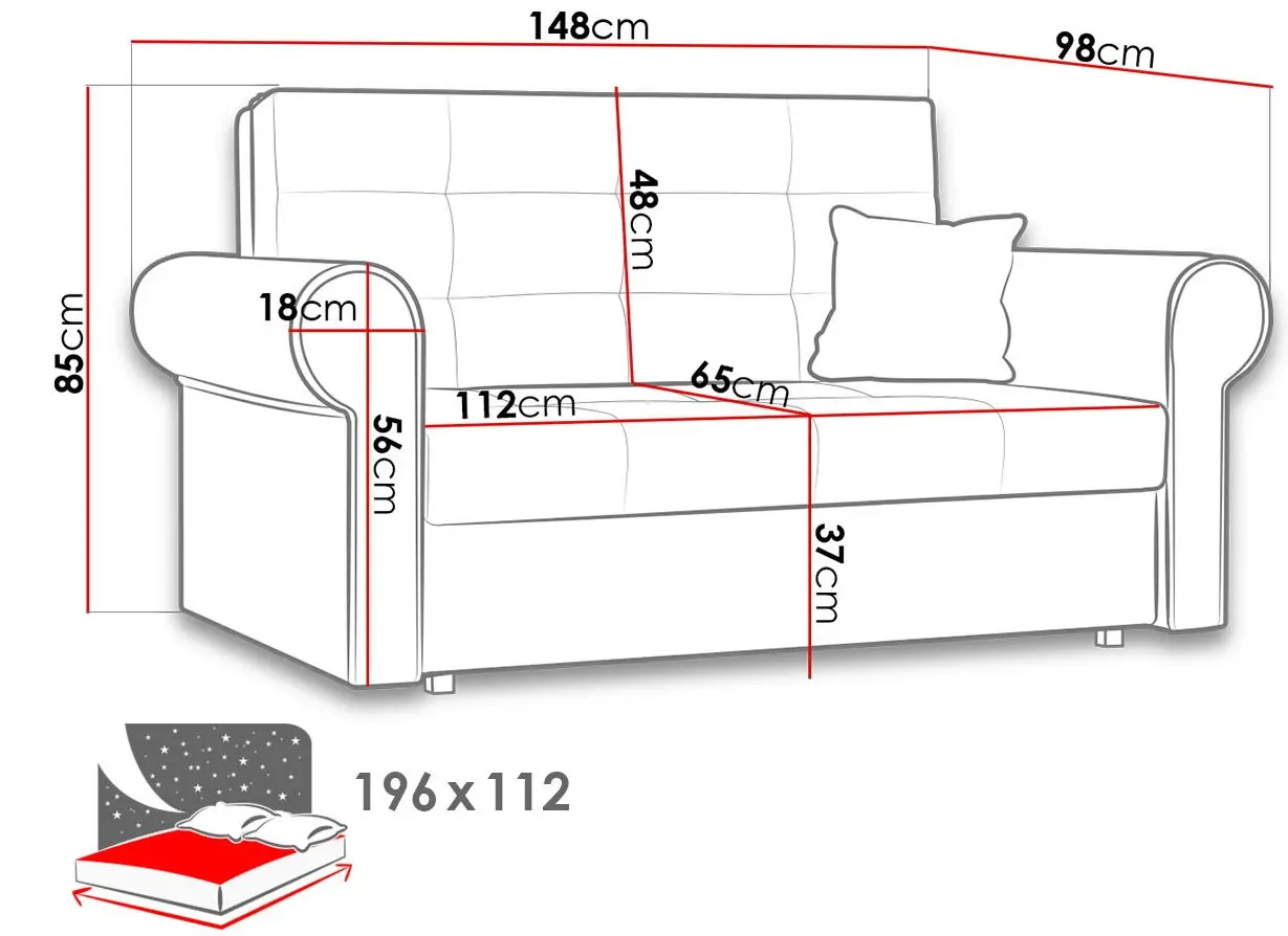 Диван Mirjan24 Clivia/Viva Silver II (Beige) - 5