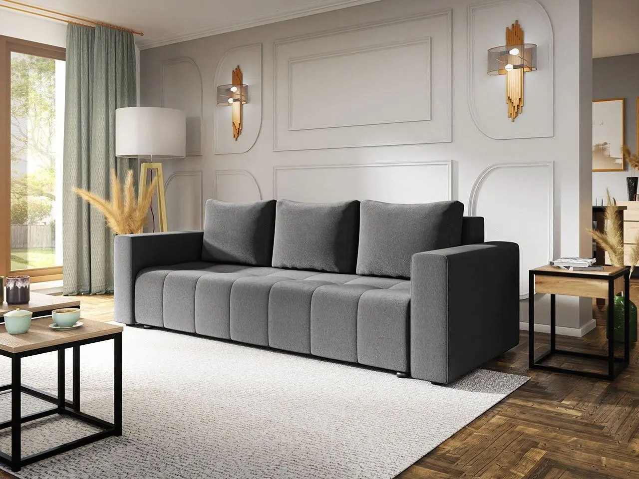 Canapea Mirjan24 Elkian/Martina (Gray) - 3