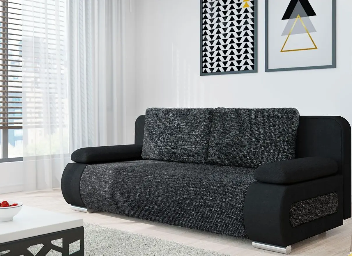 Canapea Mirjan24 Ernas/Emma (Black/Gray) - 5