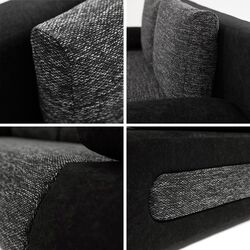 Canapea Mirjan24 Ernas/Emma (Black/Gray) Thumb