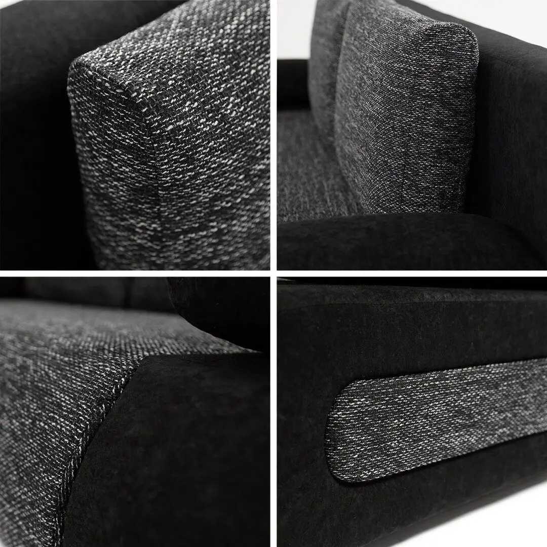 Canapea Mirjan24 Ernas/Emma (Black/Gray) - 3