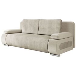 Canapea Mirjan24 Ernas/Emma Sztruks Paros 01/Poso 100 (Cream/Gray Light) Thumb