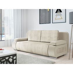 Canapea Mirjan24 Ernas/Emma Sztruks Paros 01/Poso 100 (Cream/Gray Light)