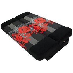 Canapea Mirjan24 Mario Sving/Jonas (Black/Gray/Red) Thumb