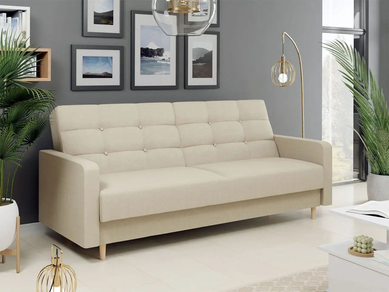 Canapea Mirjan24 Salub/Carmen (Beige) - 6