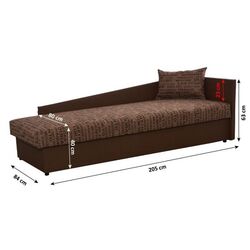 Диван Mobhaus Judit Right (Brown) Thumb