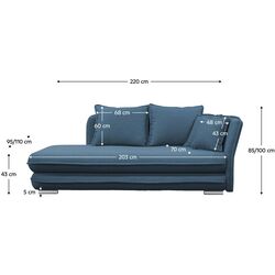 Диван Mobhaus Lamba Right (Blue) Thumb
