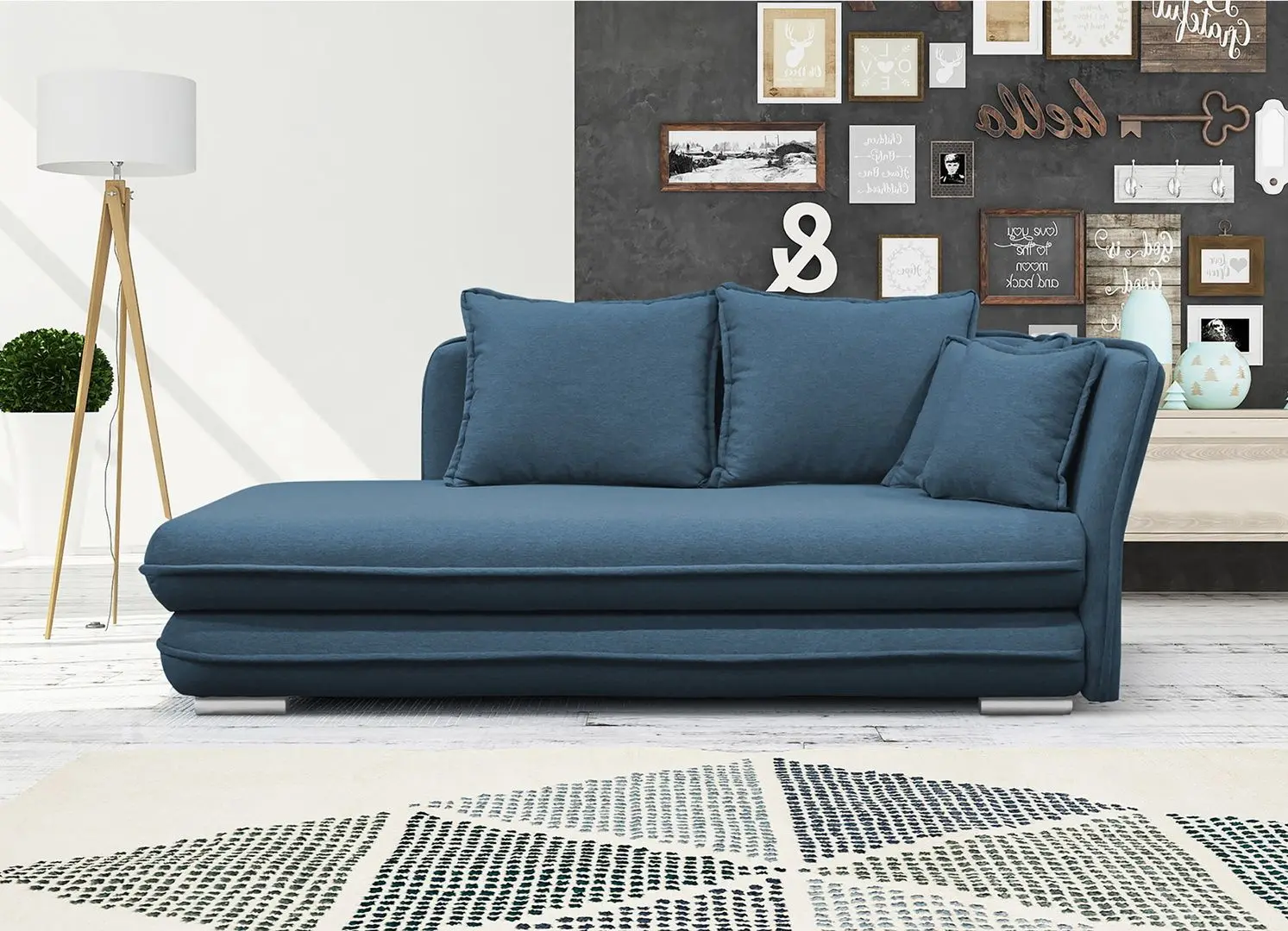 Диван Mobhaus Lamba Right (Blue)