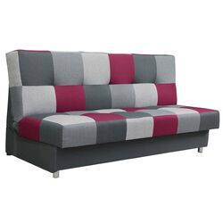 Canapea extensibila Mobhaus Alabama (Burgundy)