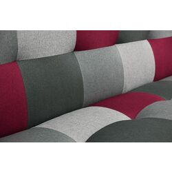 Canapea extensibila Mobhaus Alabama (Burgundy) Thumb
