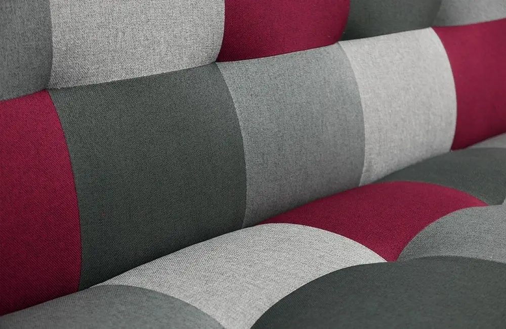 Canapea extensibila Mobhaus Alabama (Burgundy)