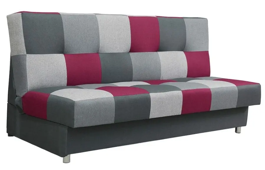 Canapea extensibila Mobhaus Alabama (Burgundy)