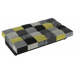 Canapea extensibila Mobhaus Alabama (Light Green/Gray/Black) Thumb