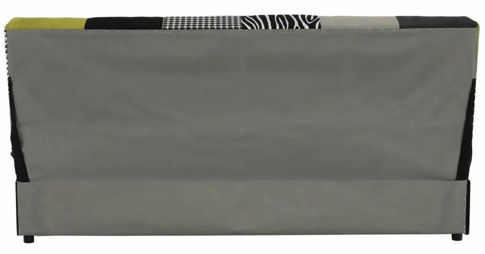 Canapea extensibila Mobhaus Alabama (Light Green/Gray/Black)