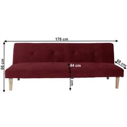 Диван раскладной Mobhaus Alida (Burgundy) Thumb