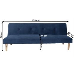 Диван раскладной Mobhaus Alida (Dark Blue) Thumb