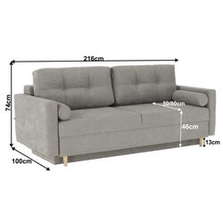 Диван раскладной Mobhaus Aurelia (Gray) Thumb