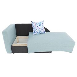 Canapea extensibila Mobhaus Bella Left (Menthol/Gray) Thumb