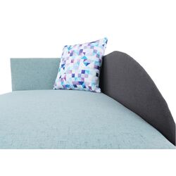 Canapea extensibila Mobhaus Bella Left (Menthol/Gray) Thumb